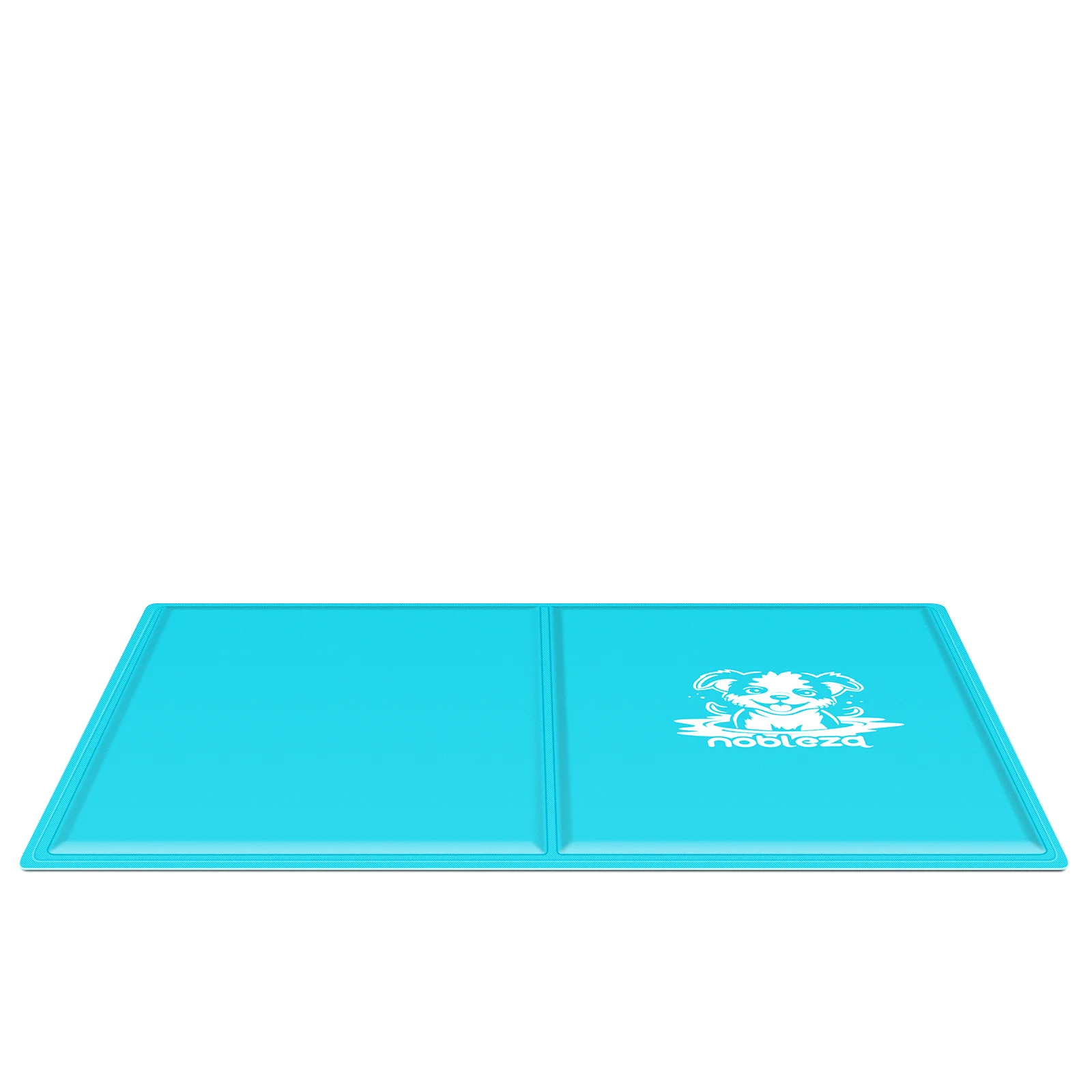 Nobleza - Alfombrilla refrescante para Perros Gatos, 65x50cm Manta Rrefrescante para Perro, Cama Refrescante Mascotas Grande, Alfombra de Gel Activada por Presión