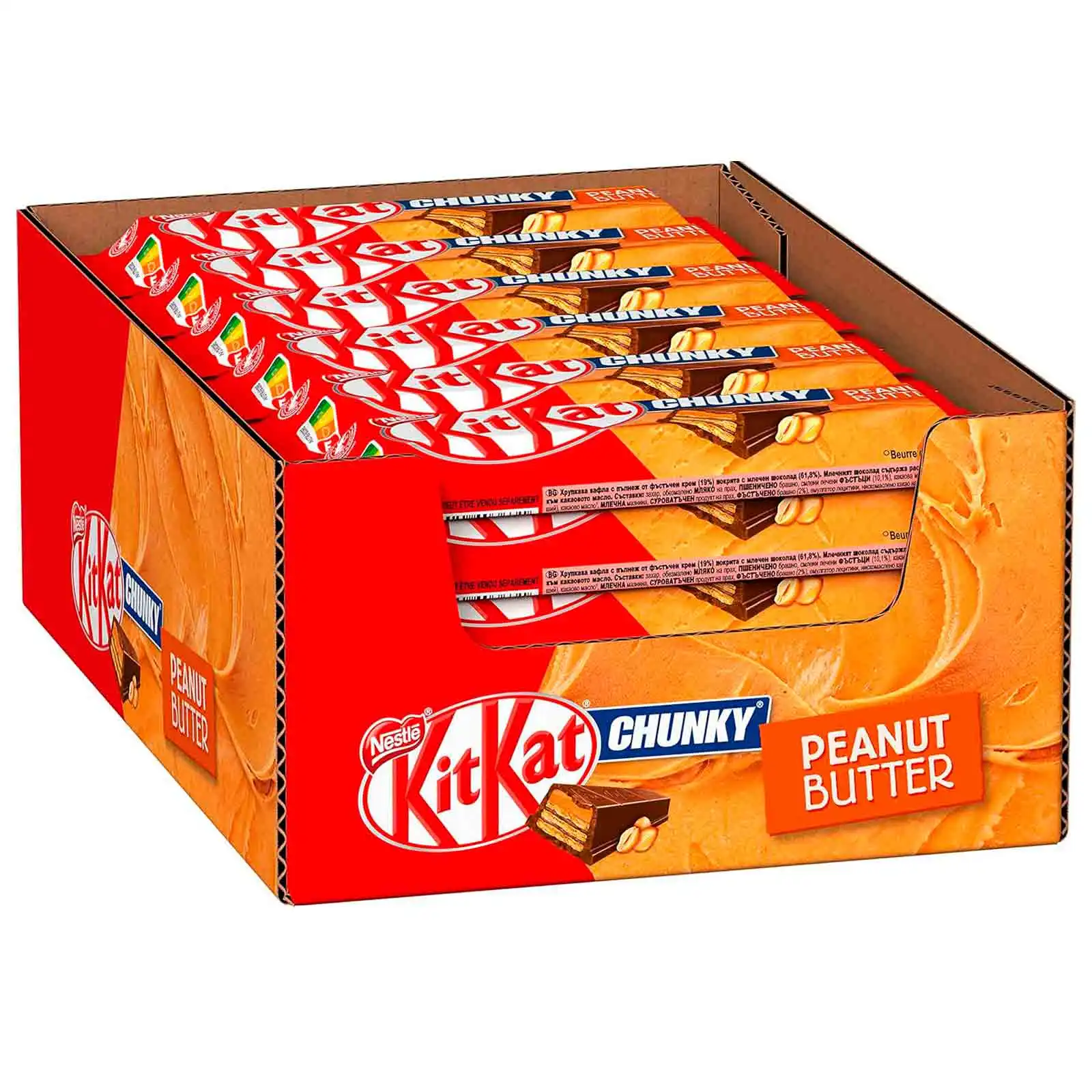 Nestle kit kat chunky peanut butter 42g (24 pack)