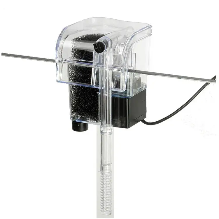 Filtro Externo para Acuario Colgantes Tanque de Peces Externo Filtro de Energía Suspensión de Cascada Bomba de Oxígeno 380L/H BPS-6077