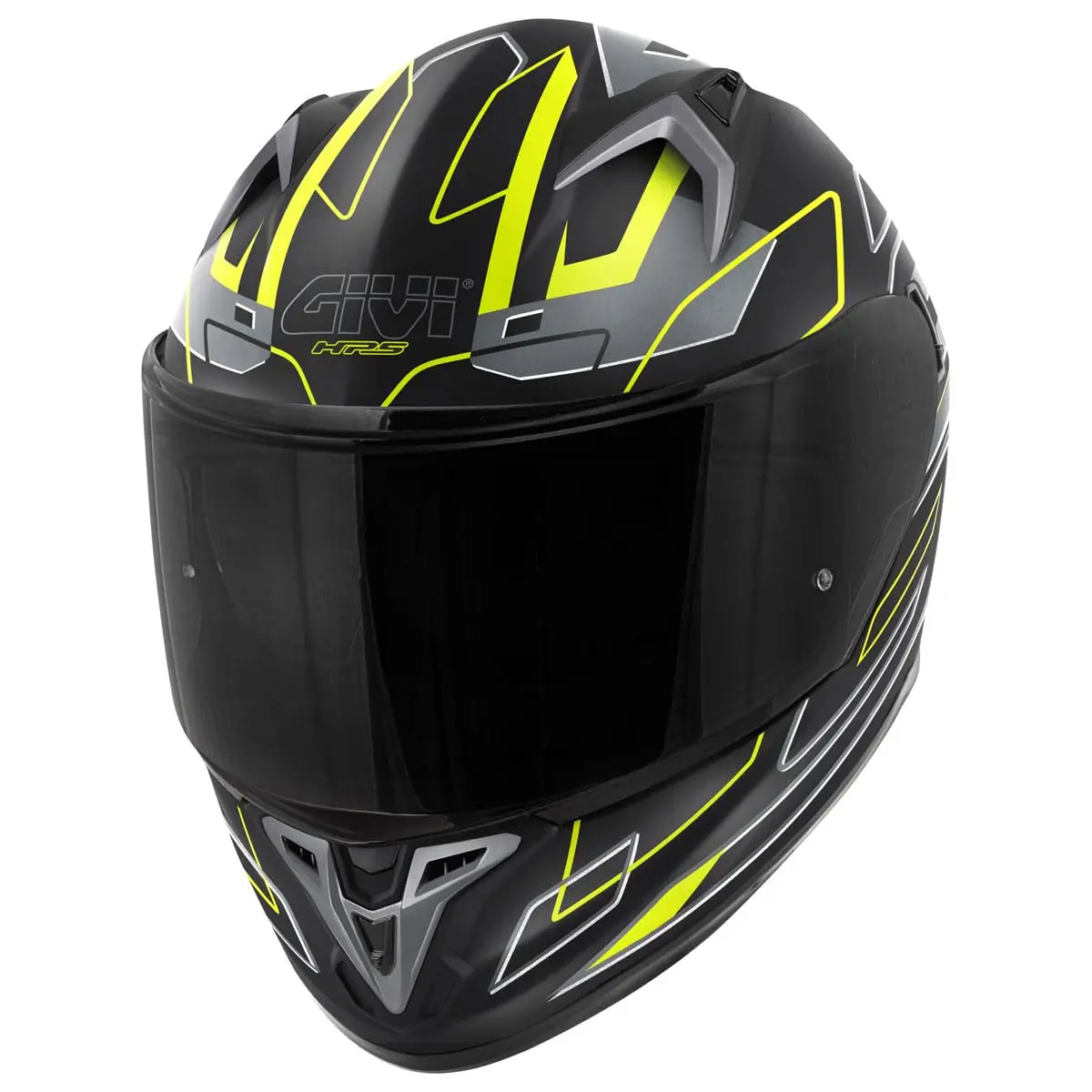 Casco Integral Givi 50.9 Assault Negro Gris Amarillo