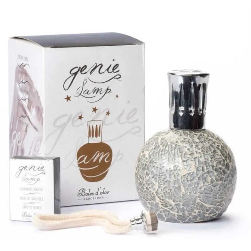 Sphere Mosaic Blanco – Genie Lamp. Boles d'olor
