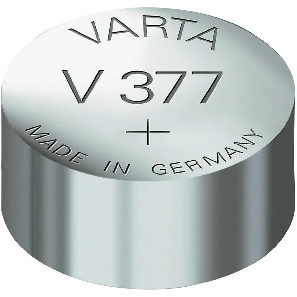 Pila Reloj 377 VARTA Oxido De Plata 1,55Vdc SR626SW
