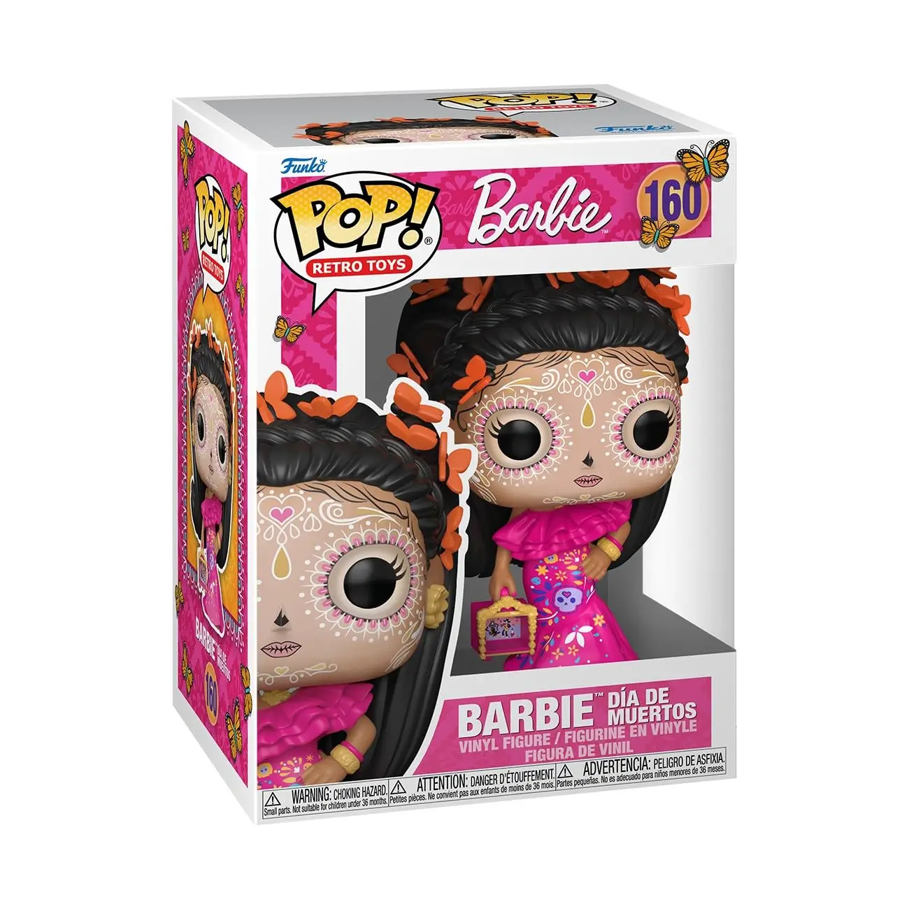¡Funko pop! Juguetes Retro: Barbie Dia de los Muertos - Barbie - Figura de Vinilo Coleccionable - Idea de Regalo - Mercancía Oficial - Juguetes para Niños y Adultos - Ad Icons Fans
