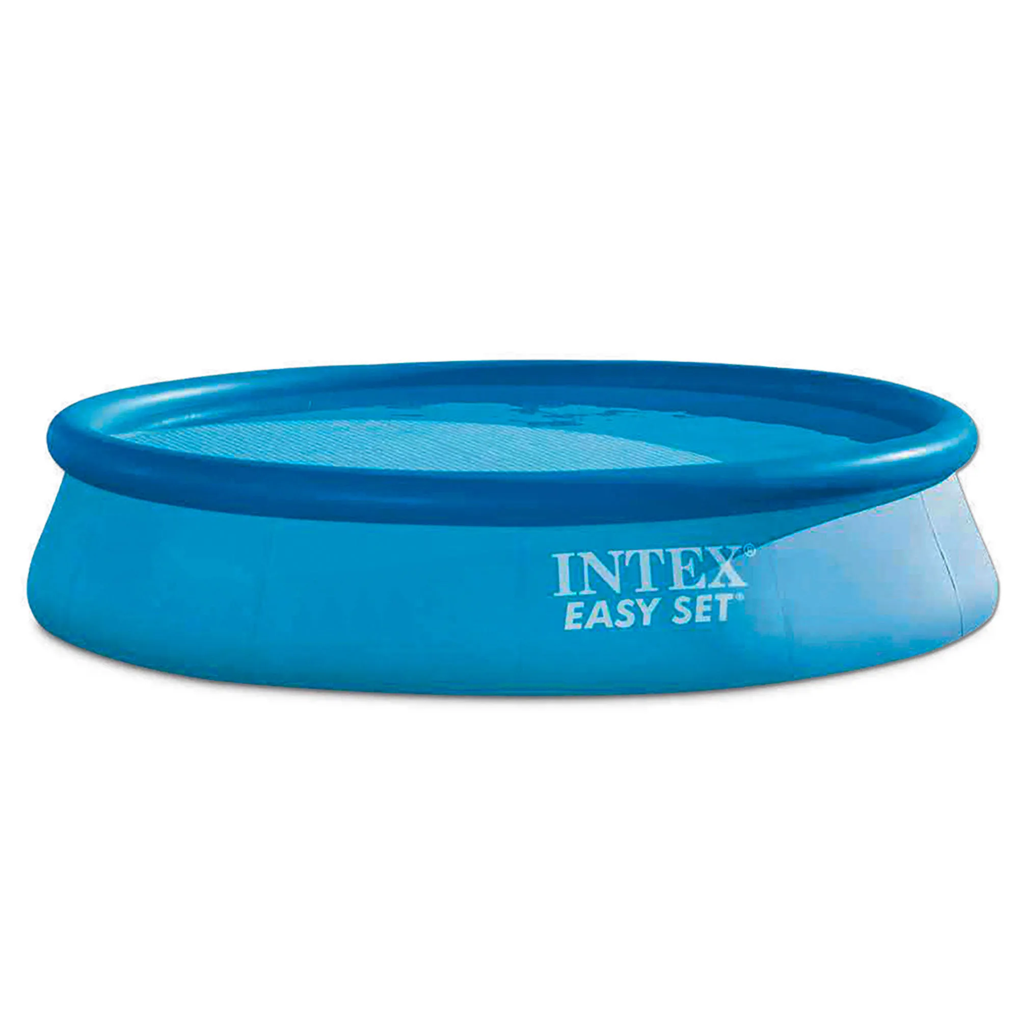 INTEX - Piscina hinchable redonda Easy Set de hasta 4 metros de diámetro, color azul, resistente y duradera, +6 años, diseño sencillo, fácil montaje en 10 min, piscinas hinchables, piscinas familiares