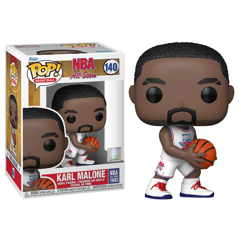 Funko pop! NBA All-Stars - 32 Karl Malone, 59371, Nº140