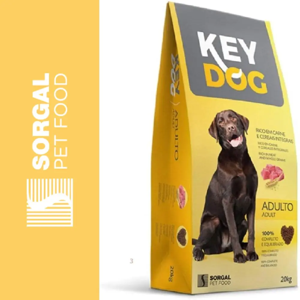 KEY DOG Pienso para Perro 20 Kg Mantenimiento Perros Adultos