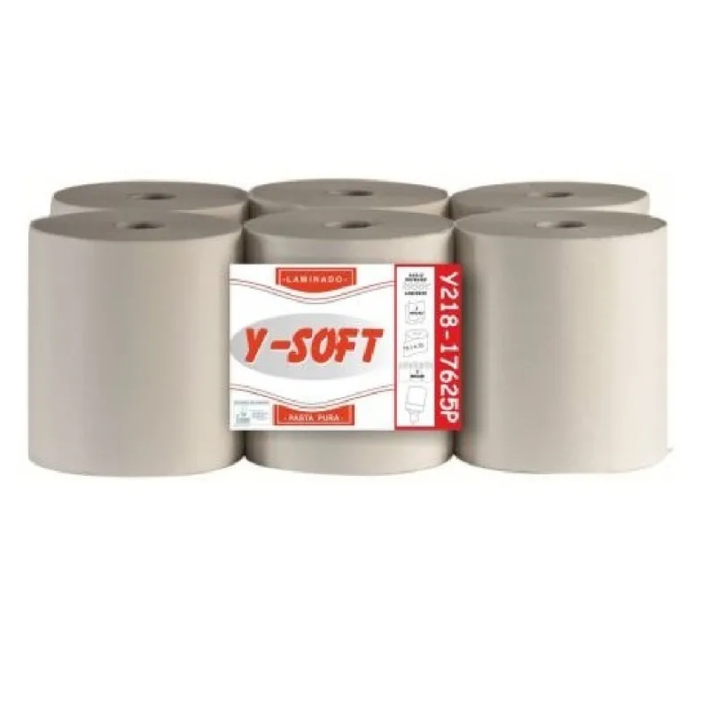 Bobina secamanos 100 metros Pasta Pura pack 6 rollos