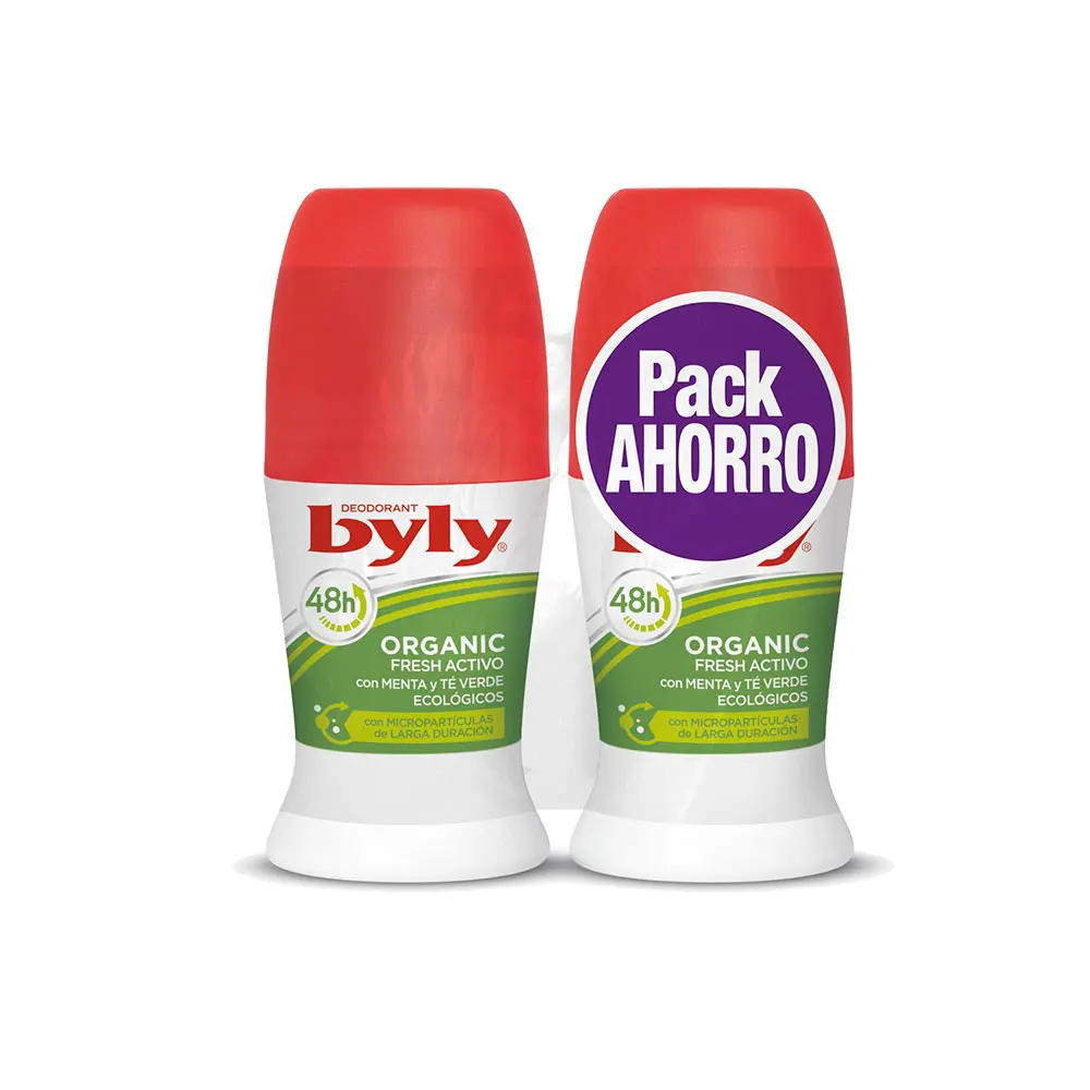 Desodorante Bily Organic Rollon 50+50 - Protección Duradera