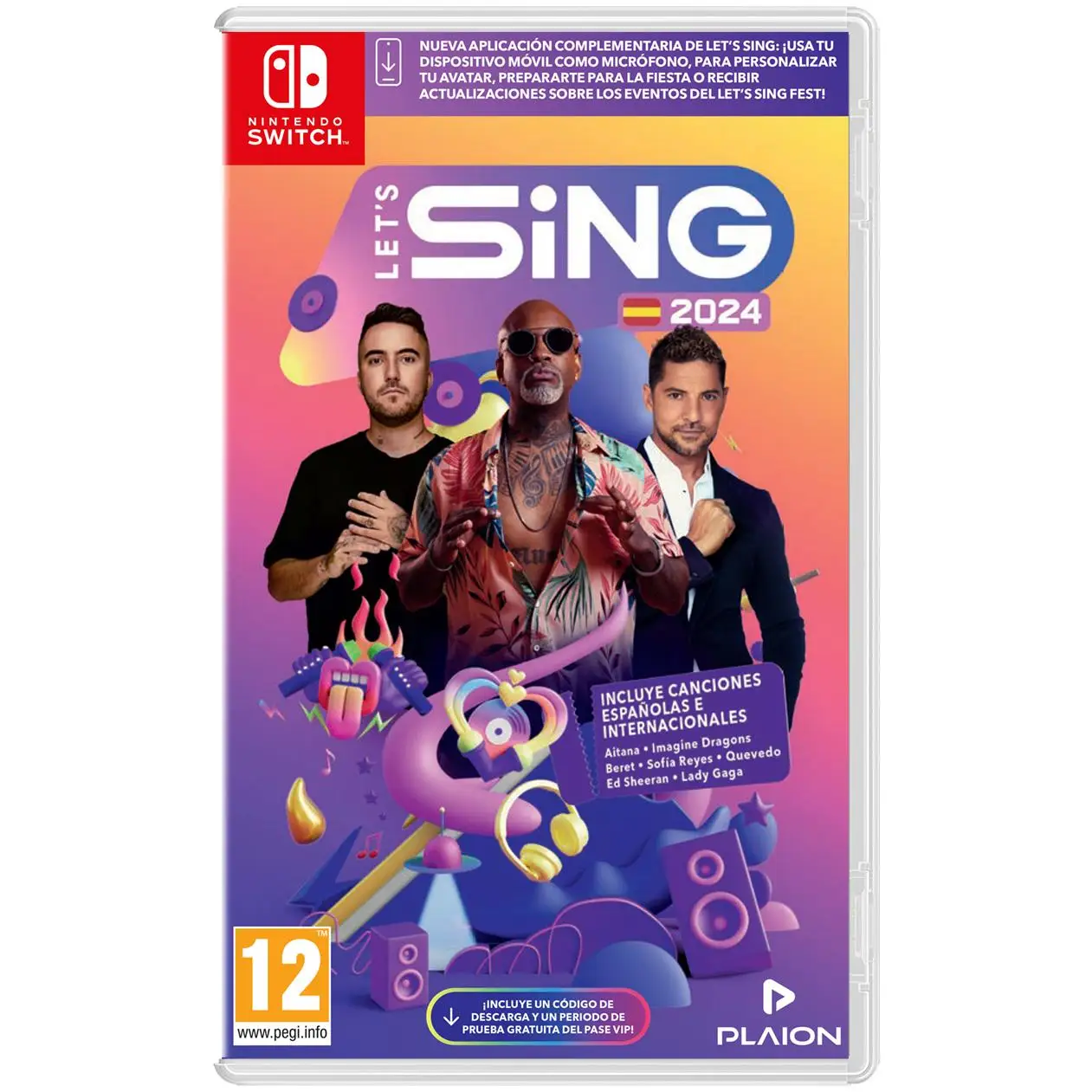 Lets Sing 2024 - Switch - Nuevo Precintado - PAL España