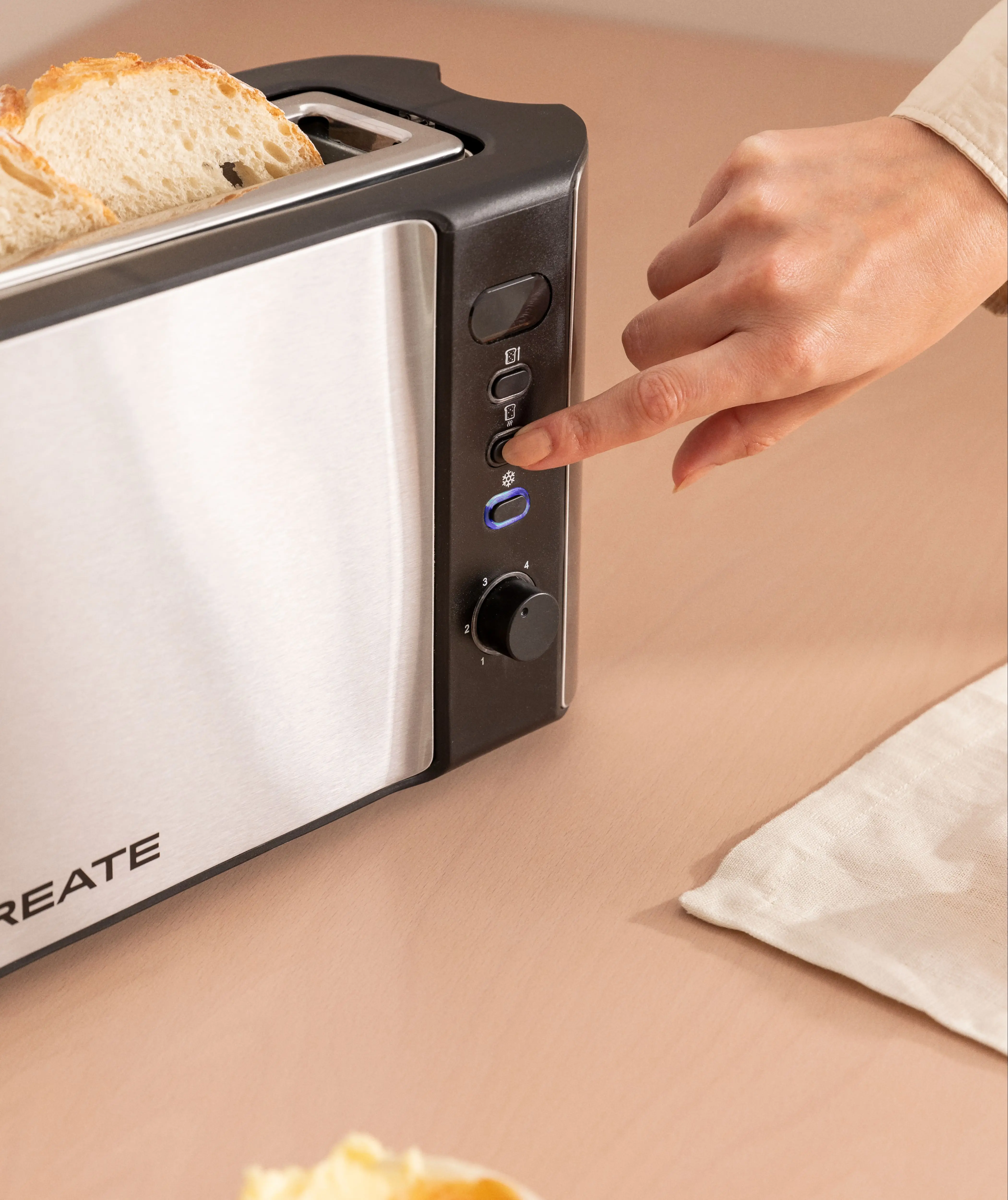 Create - bread toaster - toast classic - 1000w