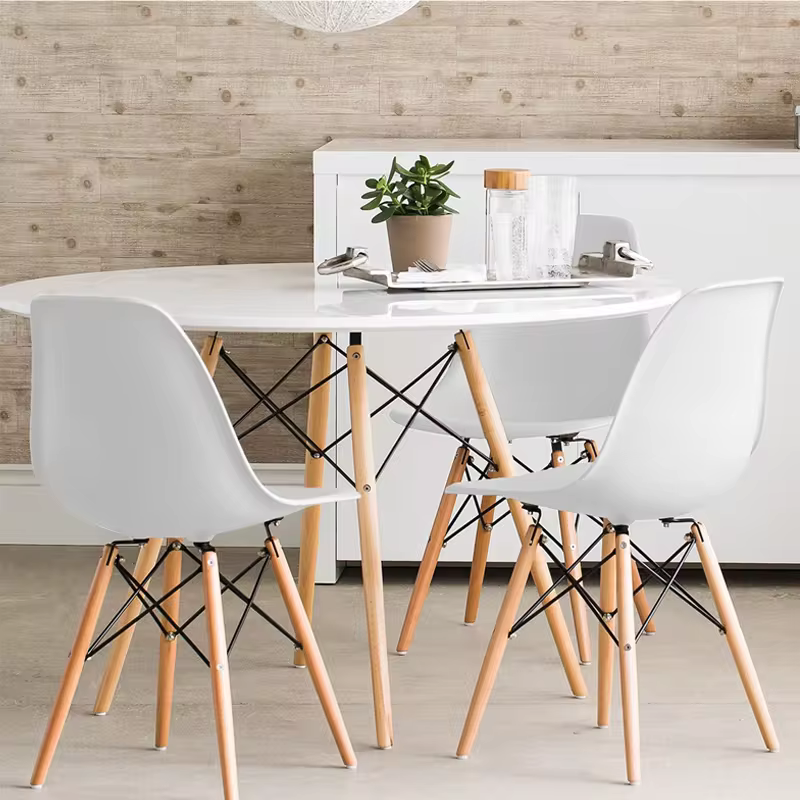 Pack de 4 Sillas de Comedor Estilo Nórdico