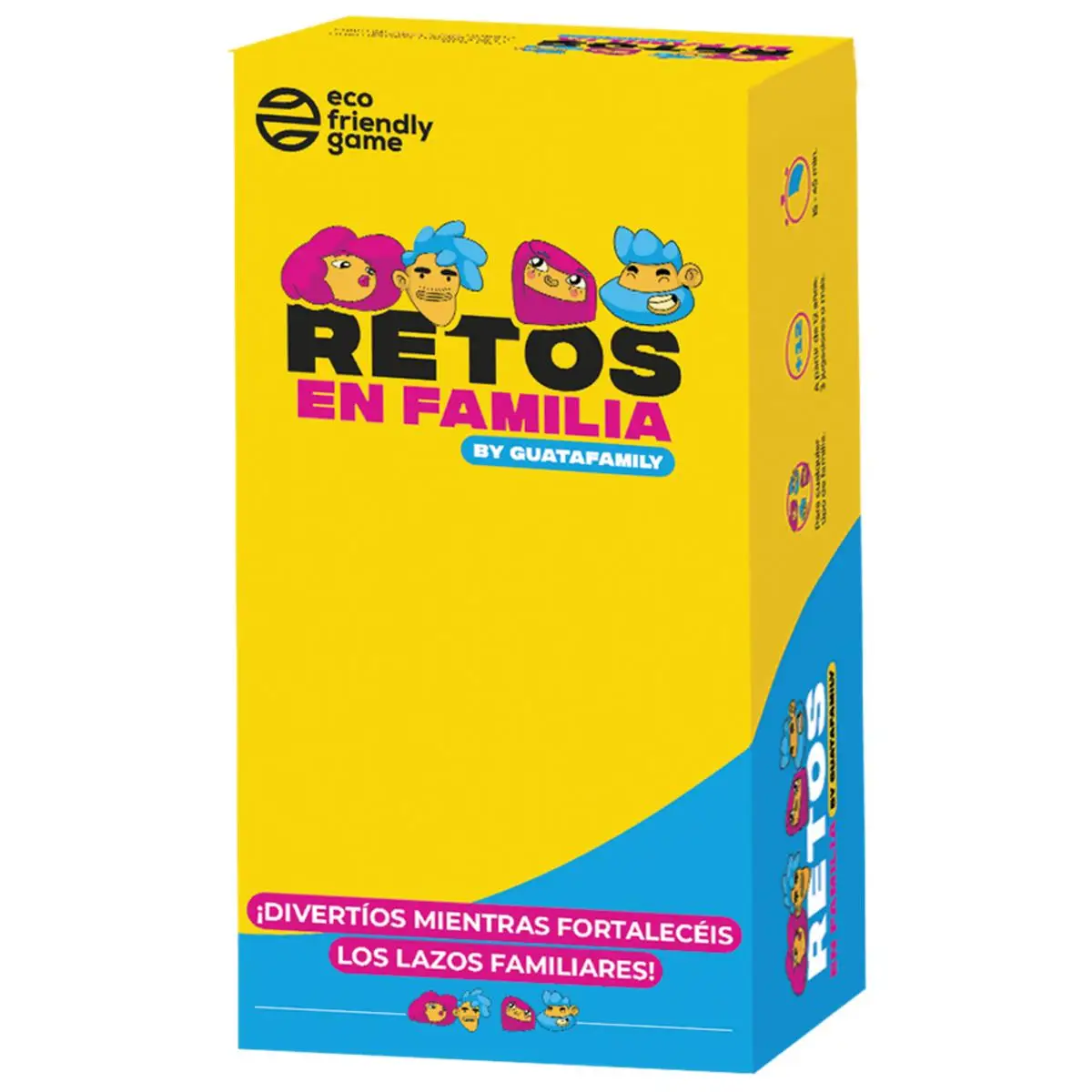 Asmodee - Juego de mesa Retos en Familia