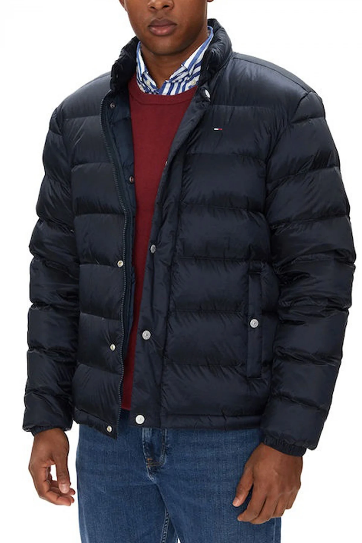 Men's jackets brand tommy hilfiger model mix media ess rwb stand #3