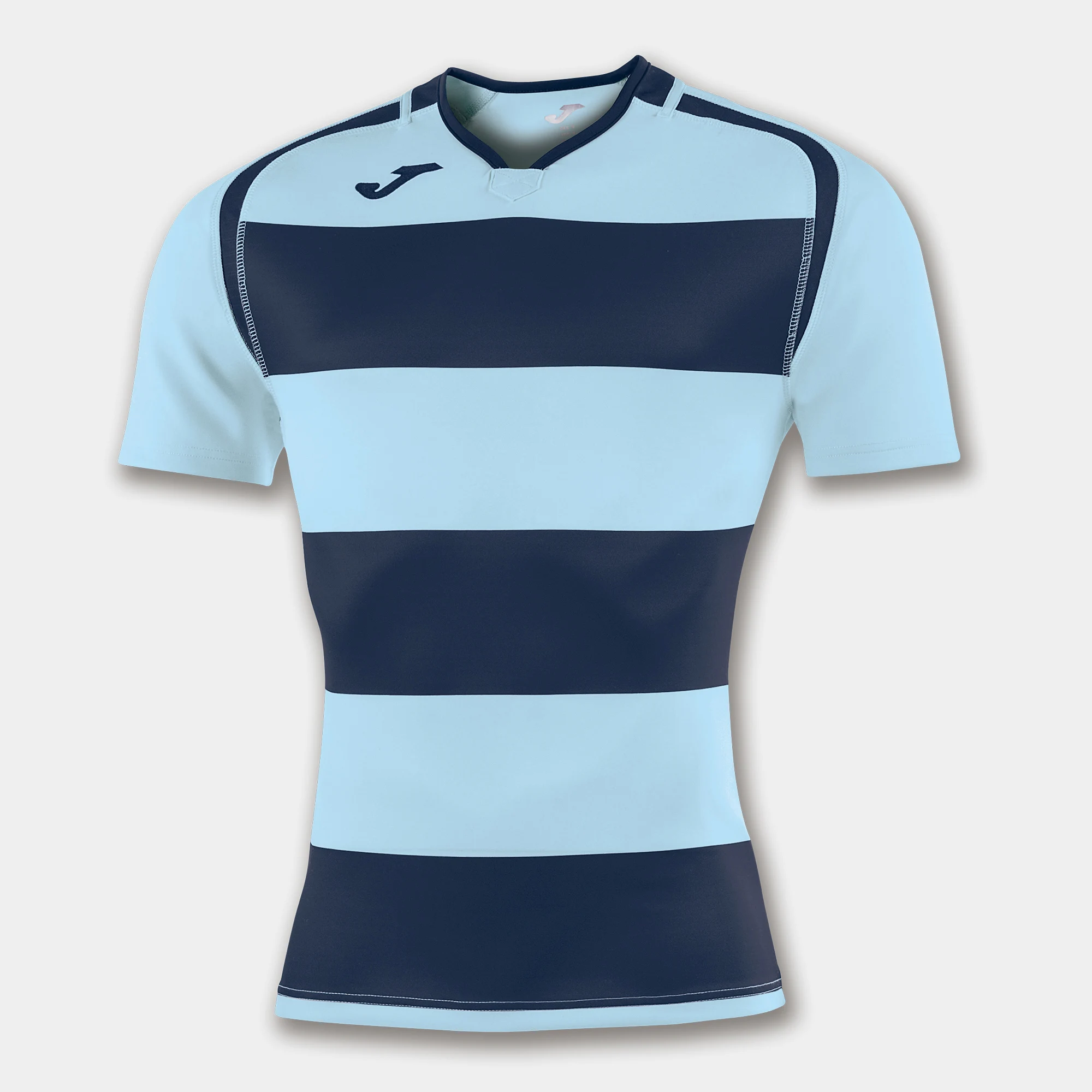 Camiseta M/C Rugby Hombre Joma Prorubgy II 100735 Marino Celeste 312 Resistente