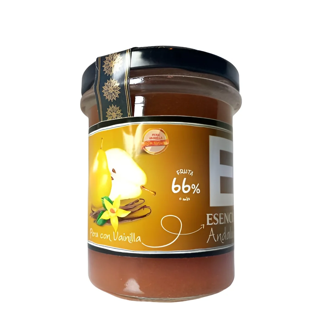 Mermelada Casera de Peras y Vainilla 210 gr - Delicioso sabor artesanal - Esencia Andalusí Gourmet