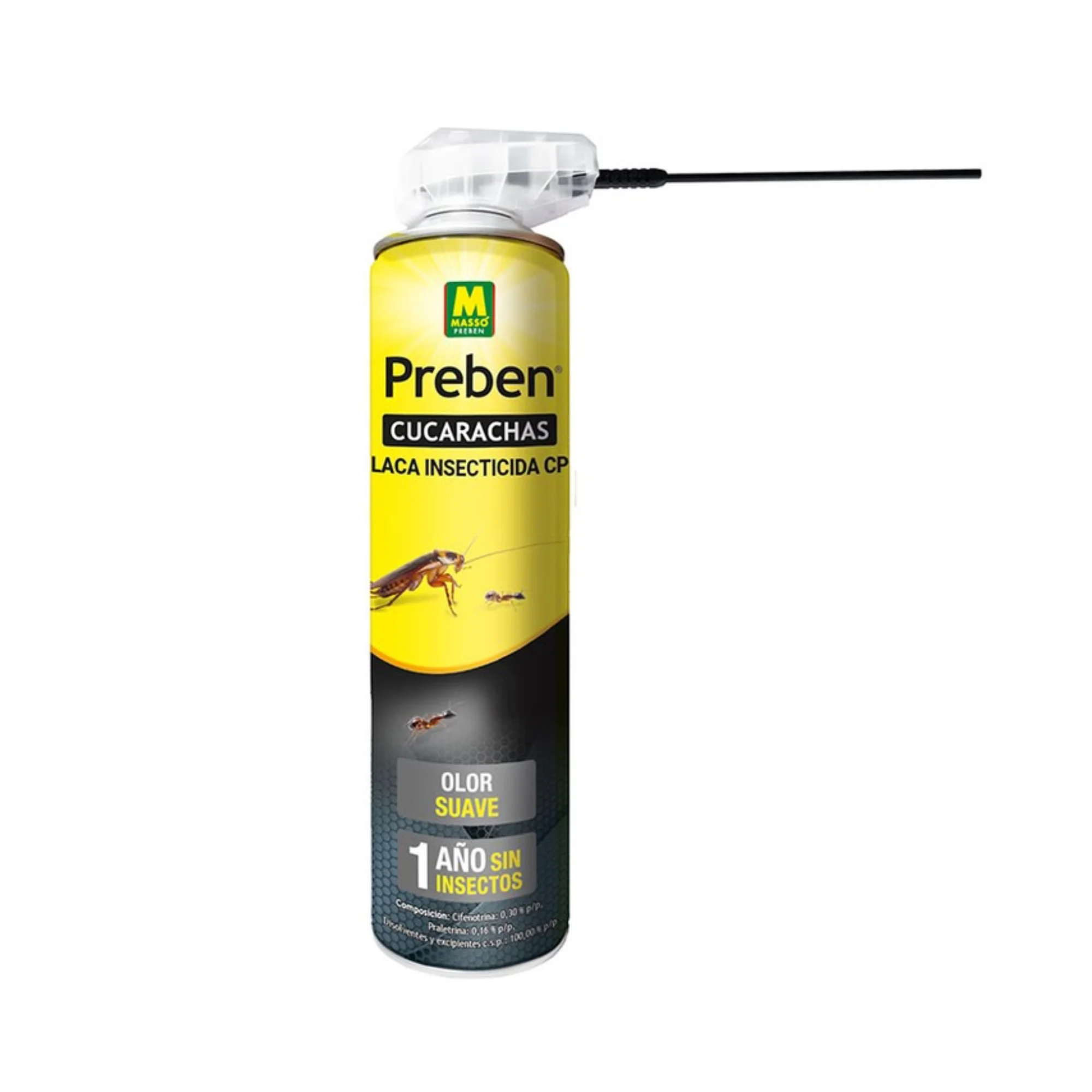 Preben Laca Insecticida, Elimina Cucarachas e Insectos Rastreros ,Uso Ambiental Seguro