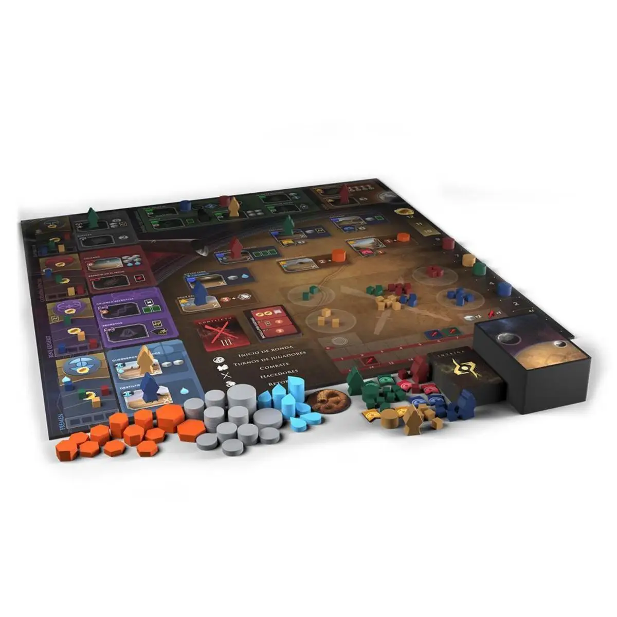 Dune Imperium by Asmodee - Strategic board game for 2 players featuring a game board, wooden agents, over 200 cards, and intricate resource management set in the Dune universe. Ideal for game nights and family entertainment. #2