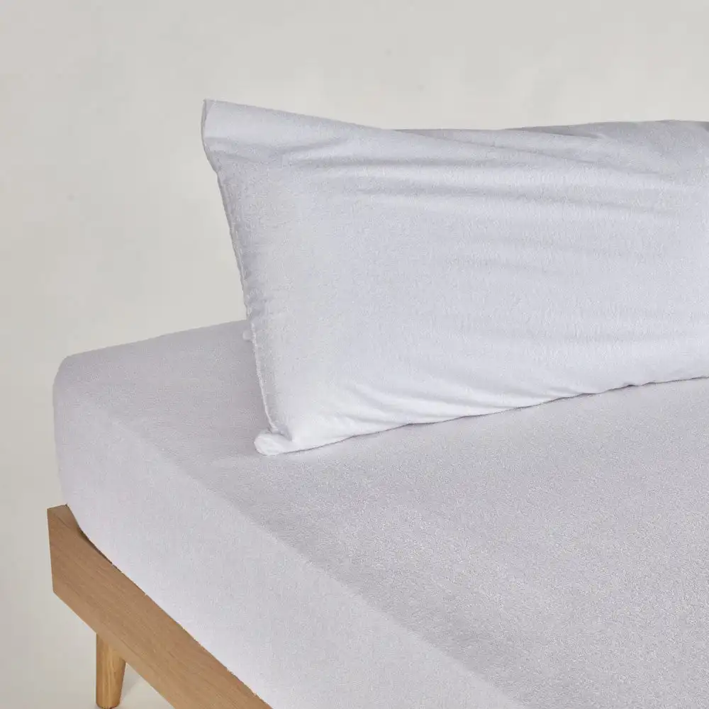 10XDIEZ Funda almohada rizo bambú impermeable - Diseñada para brindar comodidad y frescura durante el descanso nocturno