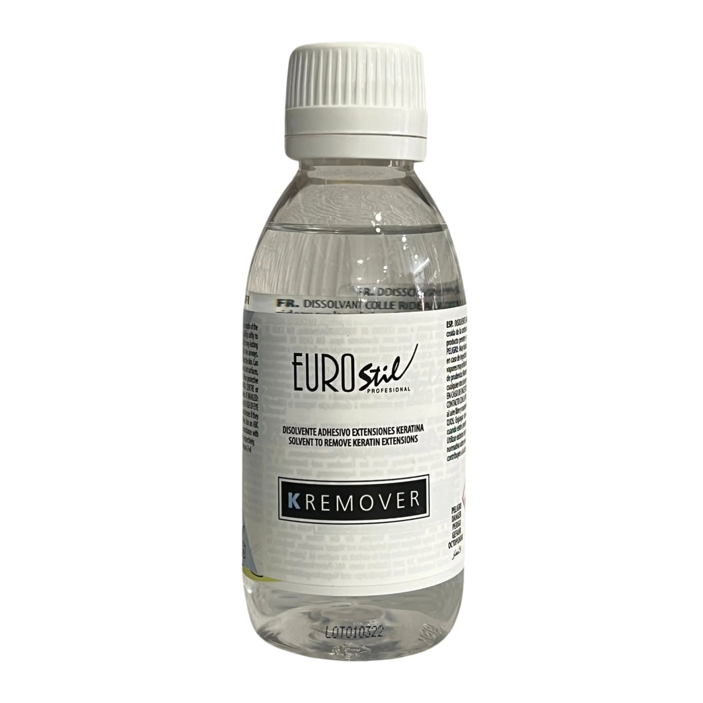 CasaSofia- Eurostil Disolvente para Extensiones de Keratina 150ml.  Removedor disolvente de queratina .