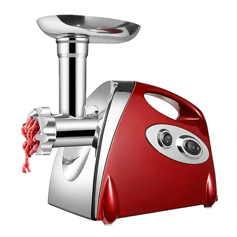 High Power Electric Chopper Meat Grinder 2800W Heavy Duty Stainless Steel Mincer Kitchen Food Slicer Sausage Vegetable Grinder