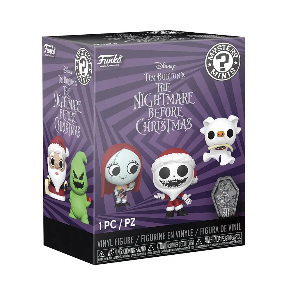 FUNKO MYSTERY MINI BLIND BOX  - PESADILLA ANTES DE NAVIDAD (FIGURA ALEATORIA), LICENCIA OFICIAL -  73079