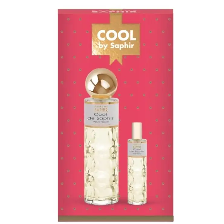 Set Cool de Saphir pour Femme 200ml + 30ml
