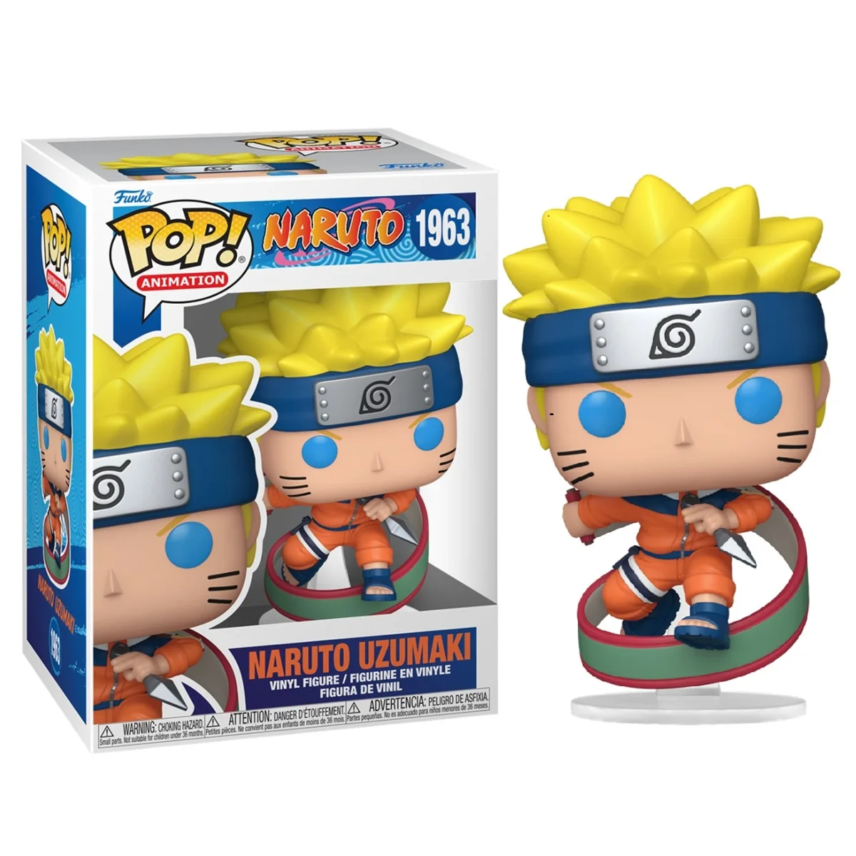 FUNKO POP! NARUTO – NARUTO CON PERGAMINO, 80341, Nº1963, TIENDA CON LICENCIA OFICIAL