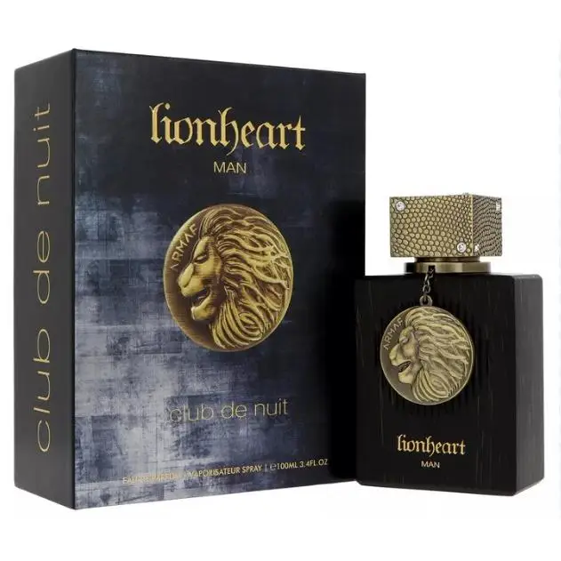 "Perfume Arabe Club De Nuit Lionheart Man Armaf 100ml – 100% Original, Lujo Masculino con Espíritu Oriental que Deja Huella"