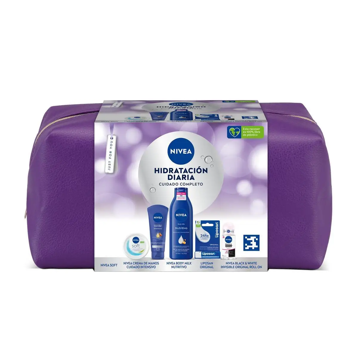 NIVEA Pack cuidado corporal Ronda - Neceser regalo mujer Hidratación diaria