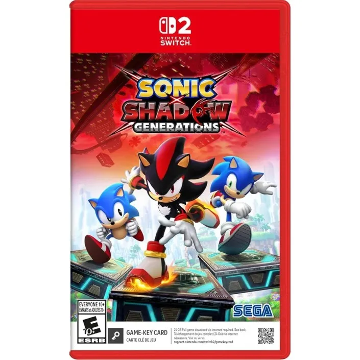 Juego Sonic x Shadow Generations para Nintendo Switch 2 PAL EU - Nuevo Original Precintado