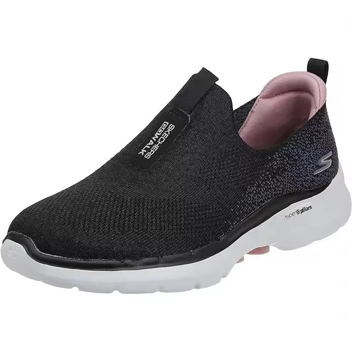 Skechers Go Walk 6 Glimmering para mujer - Zapatillas Skechers para paseo o caminar