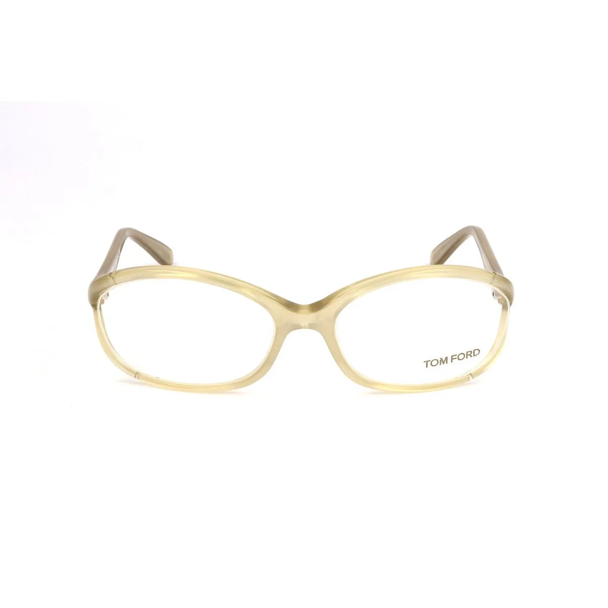Tom Ford Montura de Gafas Mujer Ft5070-467-55 Amarillo Ø 55 mm