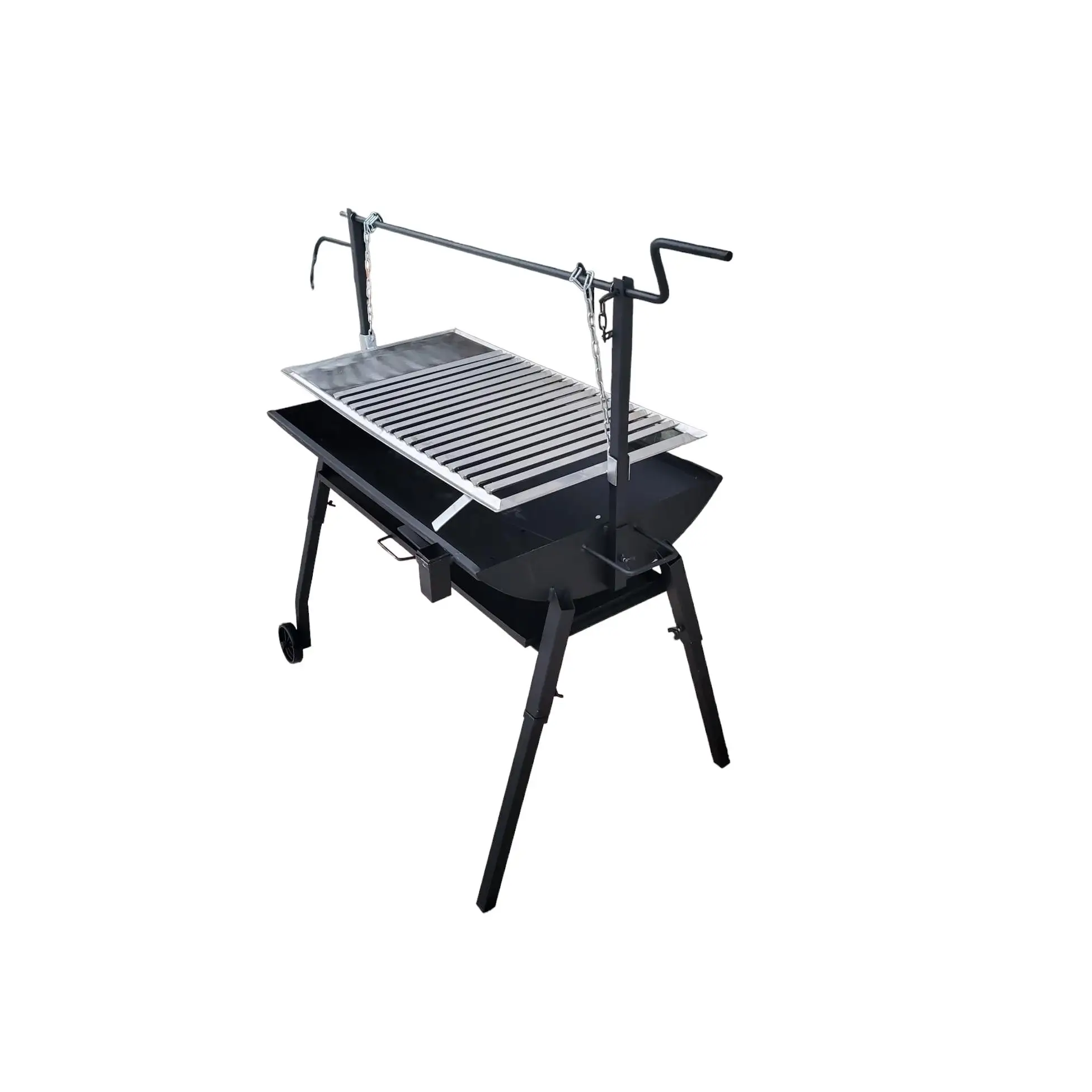 Ferreiro Barbacoa carbón desmontable parrilla inox