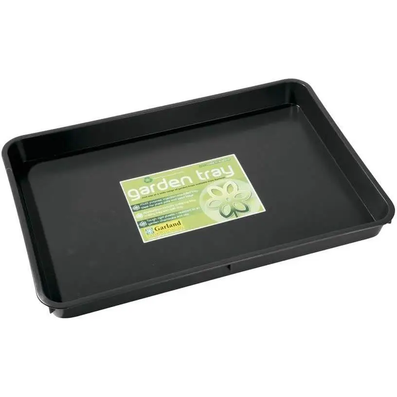 Bandeja Portadora Negra con Asas 57x42x9cm