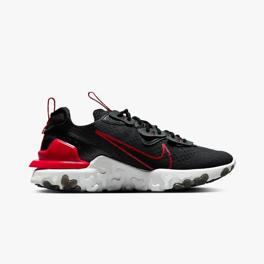 Nike React Vision - Men's Running Shoes with React Foam and Ultra-Soft Tongue for Dreamy Comfort in Layered Textures and Vivid Colors, Perfect for Cushioning Training and Trail Running.