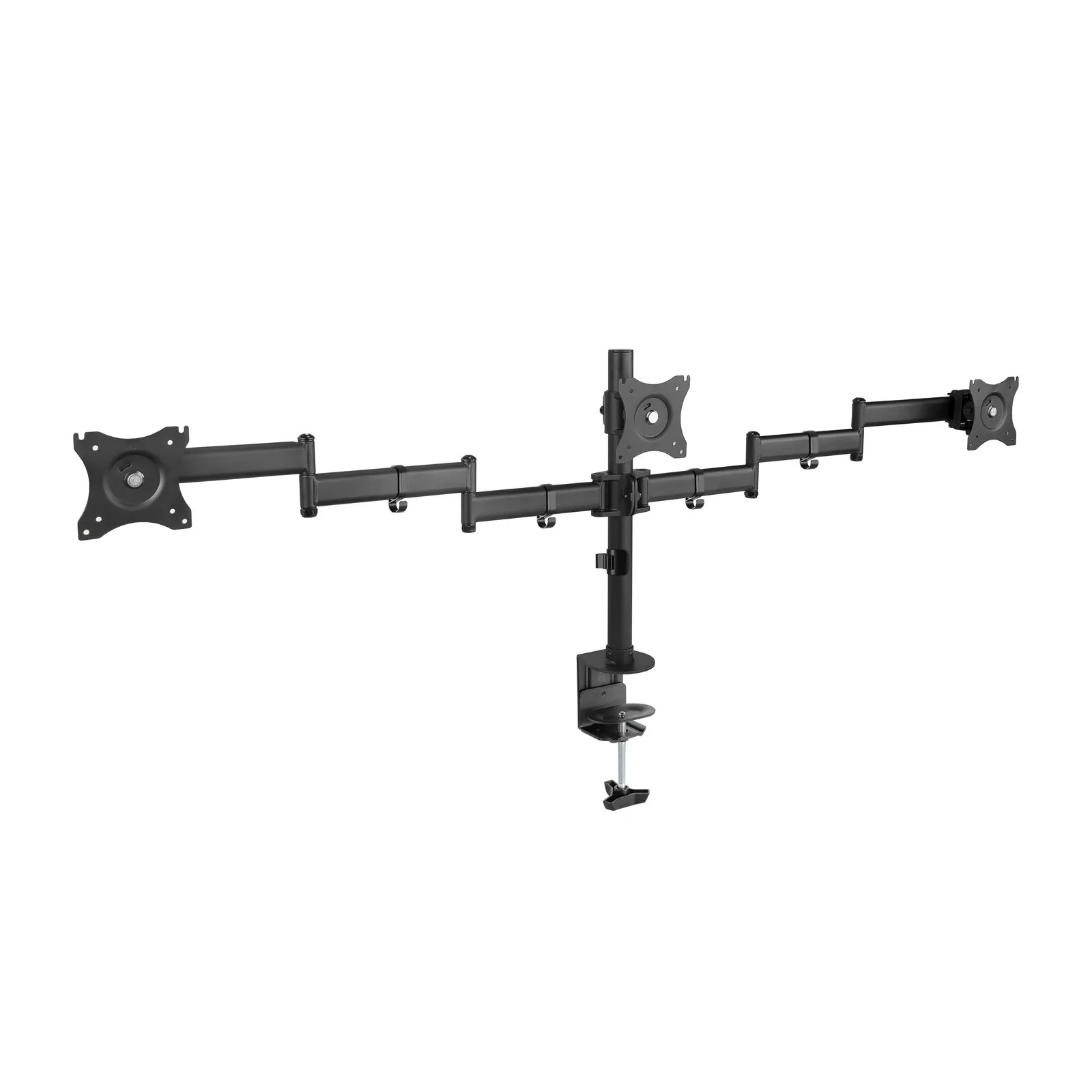 Tooq Soporte TV Sobremesa para 3 Monitores VESA 100