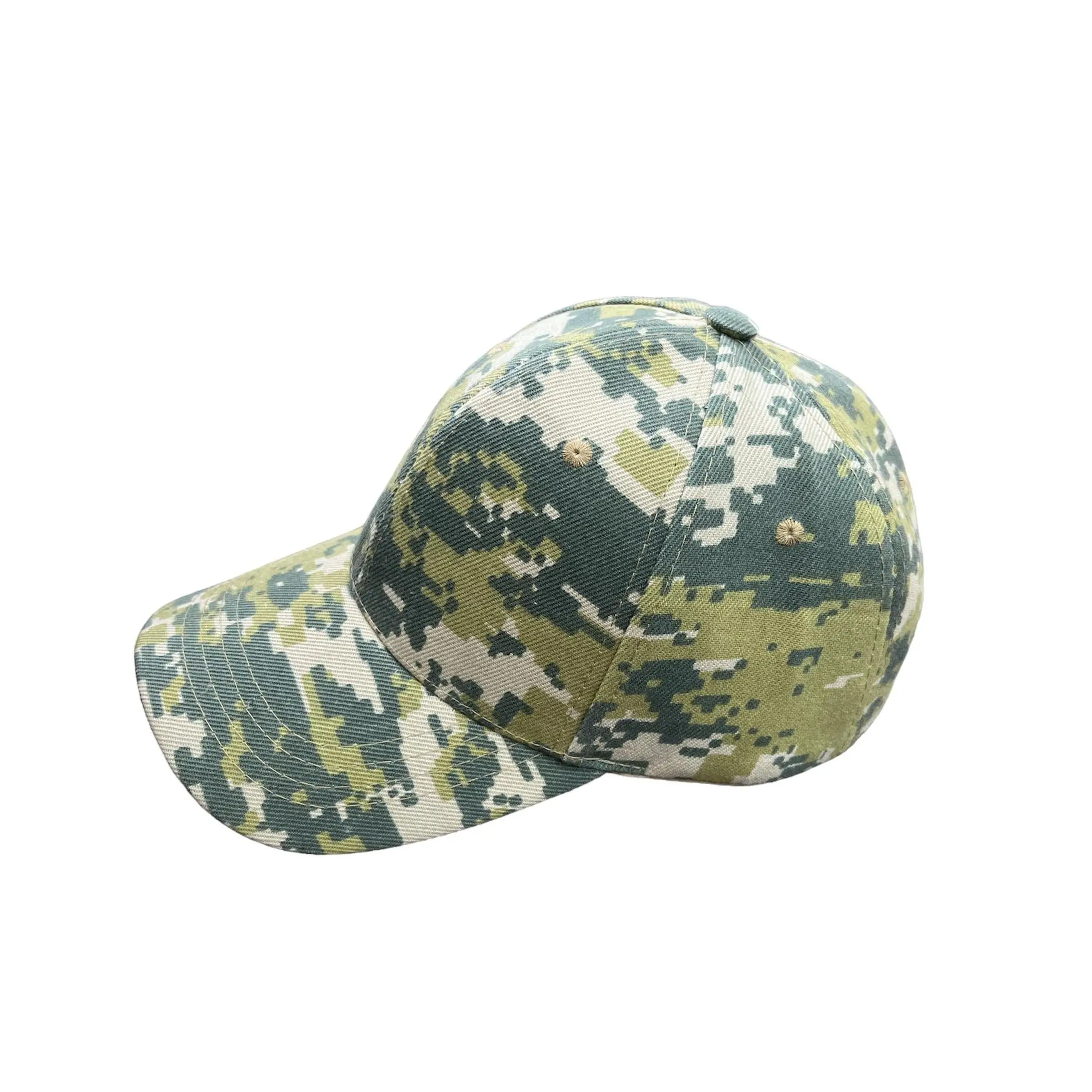 Gorra táctica camuflaje con visera – Ajustable con hebilla metálica – Ligera y transpirable – Para actividades al aire libre, caza, senderismo y uso diario – Disponible en verde y marrón