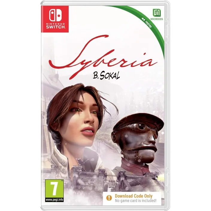 Juego Syberia Microids Replay (B.H.Sokal) Para Nintendo Switch (Producto digital con código) PAL EU - Nuevo Original Precintado