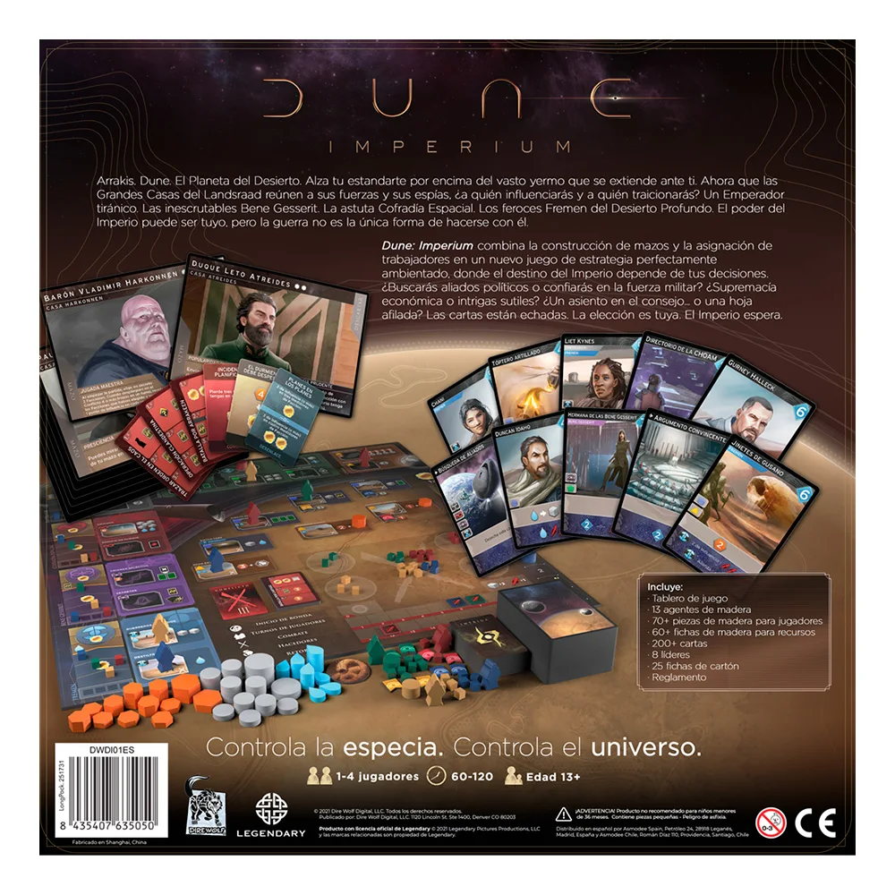Dune imperium table game - brand new - asmodee - board game