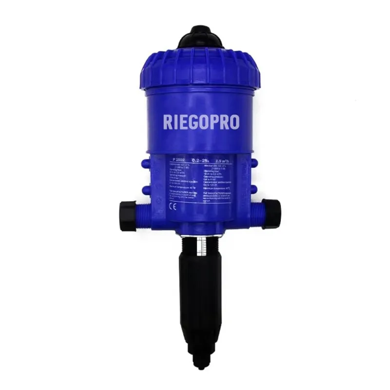 Dosatron pump 0.2-2% dosage. Proportional non-electric. RIEGOPRO