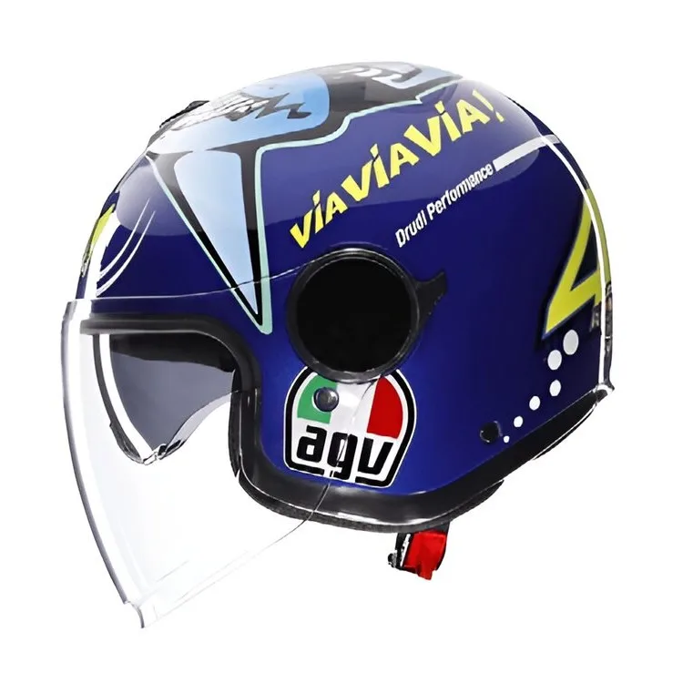 Casco Moto Casco Agv Eteres Rossi Misano 2015   Ce U