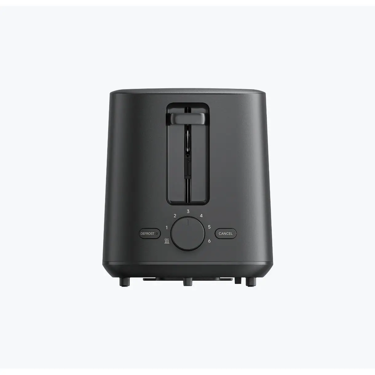 Tostadora Xiaomi Negro ranura ancha 930W mini horno funciones múltiples 280x160x186mm