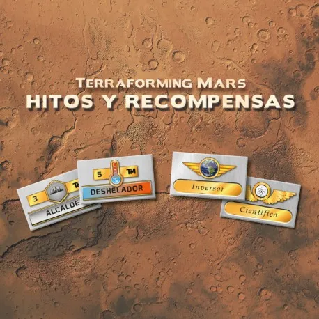 Terraforming Mars milestones and rewards