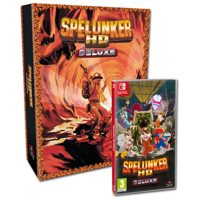 Spelunker HD Collectors Edition (Importacion UK) - Nintendo Switch - Nuevo precintado