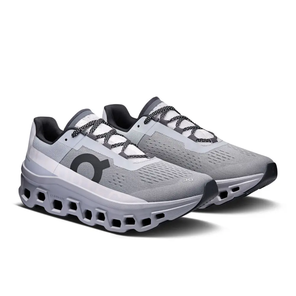 Gray on running cloudmonster men alloy silver shoes comfortable and light