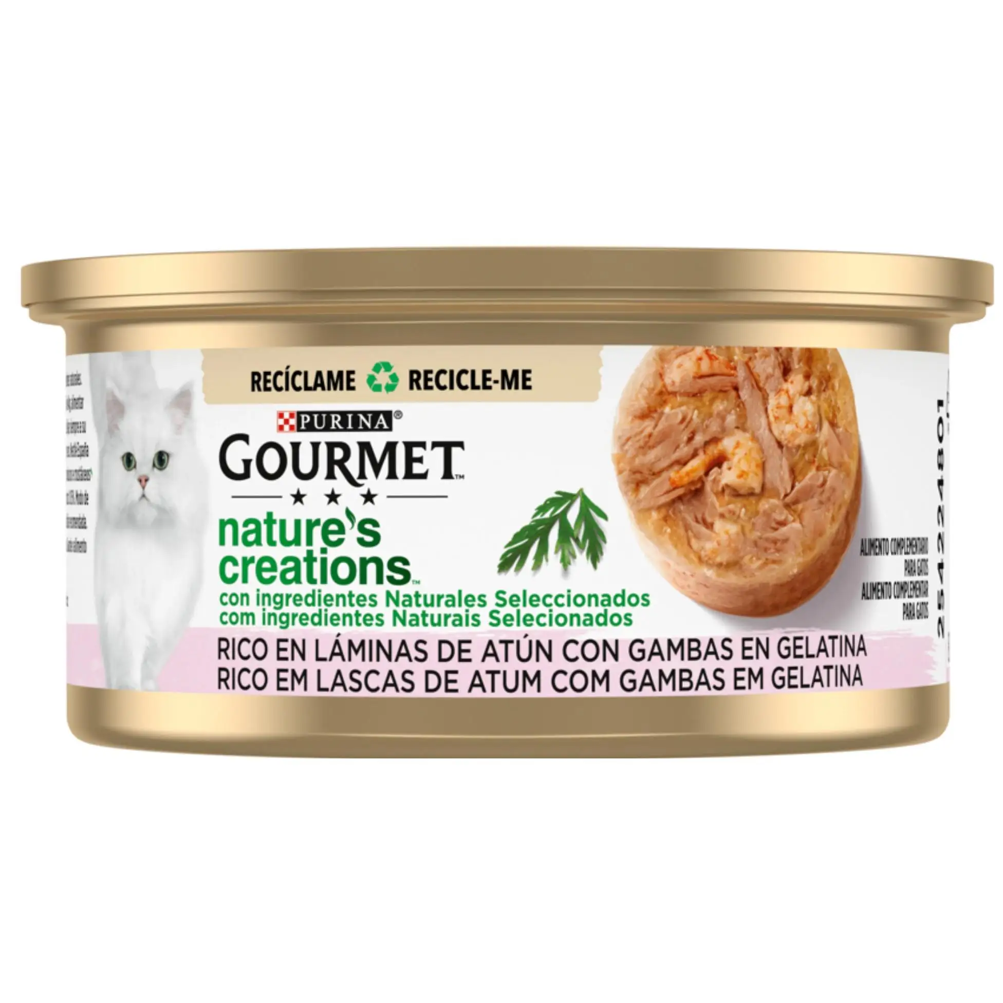 Gourmet Comida Húmeda Diamant de Atún con Gambas en Gelatina para Gatos - 70 gr