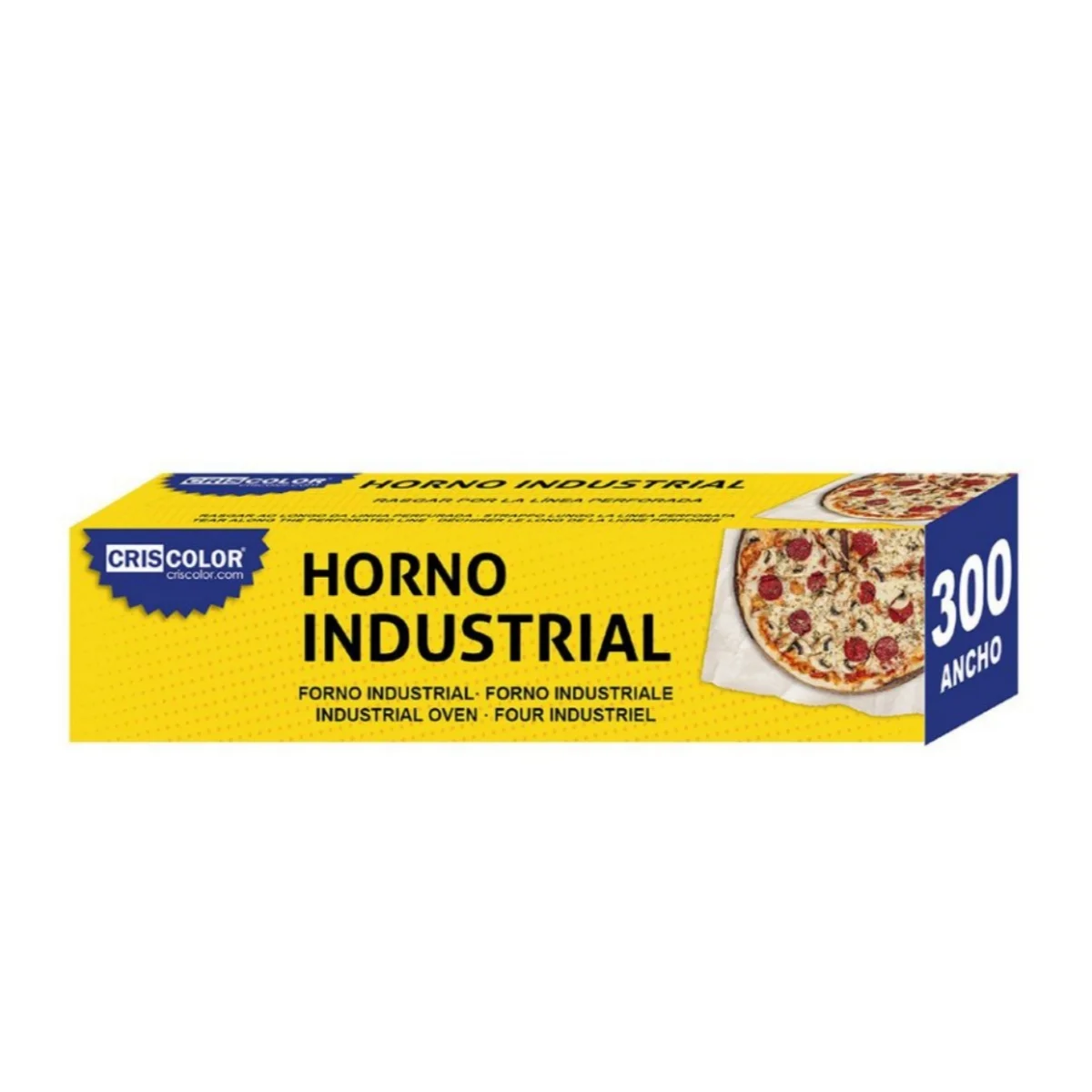ZYLX SHOPPING – Film Transparente 300 m, Papel Horno 300 m o Papel Aluminio 1,5 kg 30 cm, Cocina y Hostelería