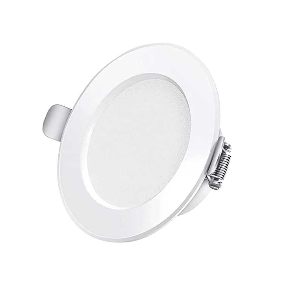 [PACK 6] Focos LED Empotrados 5W 230V, Bombilla Techo LED empotrables Plano LED radiantes, Ojo de Buey LED baño 3000/4000/6500K, foco techo con CRI90, IP44, para Pasillo, baño salón cocina dormitorio
