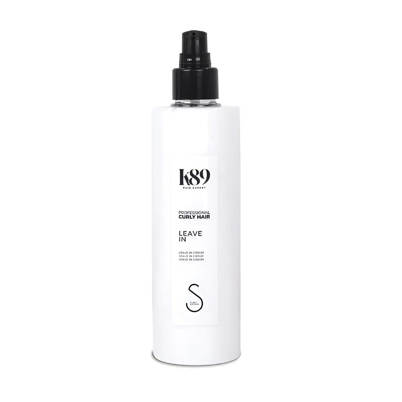 K89 Leave-in 250ml. Acondicionador sin aclarado que se utiliza para aportar un acondicionado extra y aportar brillo y suavidad. Cabellos rizados, Método Curly