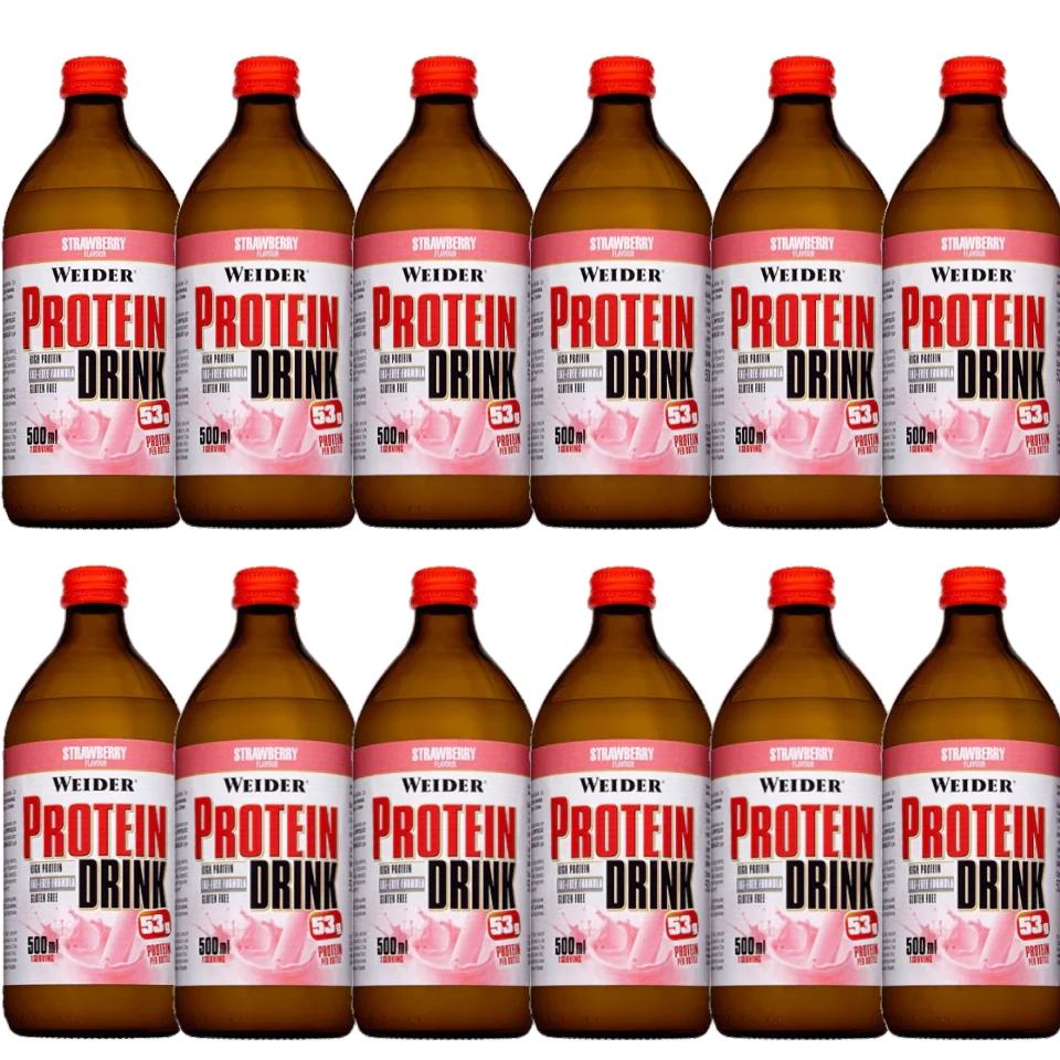 X12 PROTEIN DRINK (12X500ML) FRESA - Weider